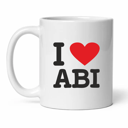 I Love ABI - Kahvikuppi