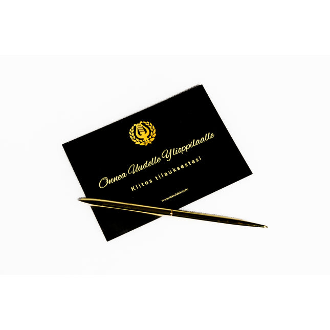 Kaunis kynä valmistuville