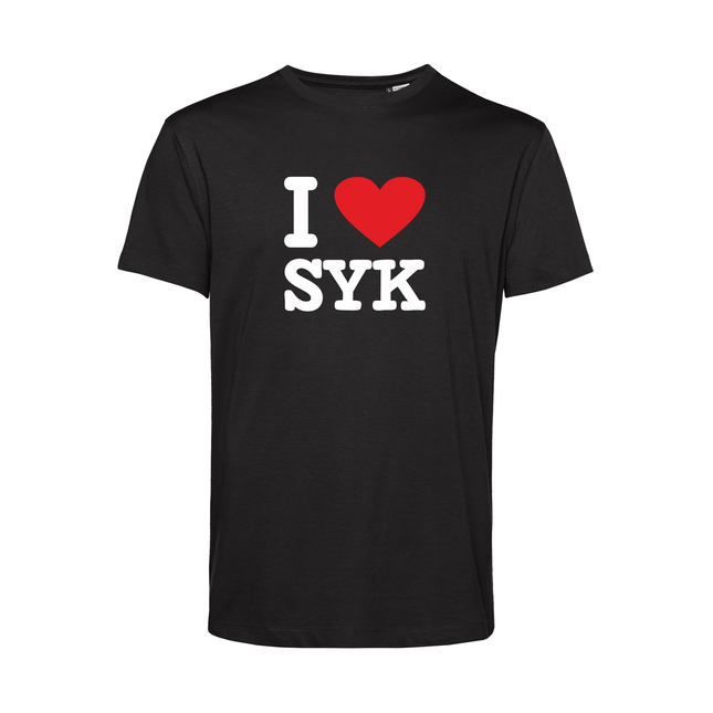 SYK-26 I <3 SYK t-paita, orgaaninen