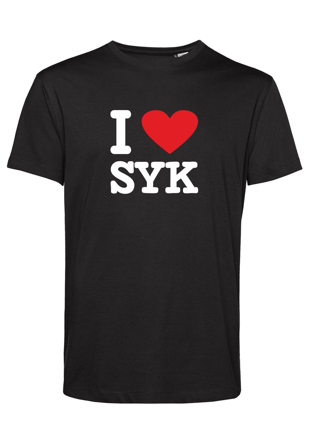 SYK-25 I <3 SYK t-paita, orgaaninen