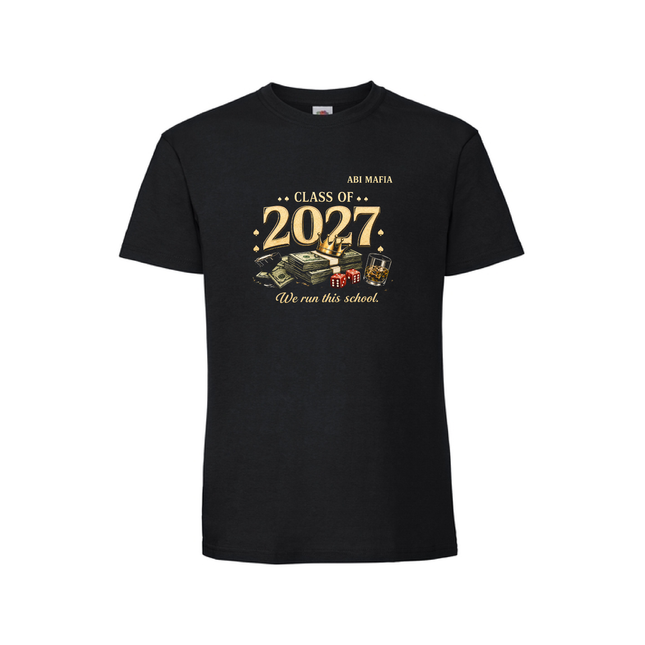 Viheri 27 AbiMafia - Classic Ringspun T-paita