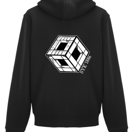 SYK-26 erikoislogo Vetoketjuhuppari, unisex